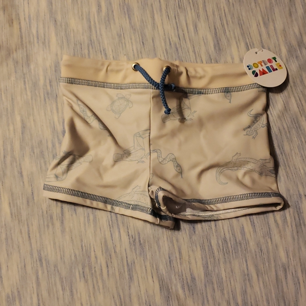 NWT Dot Dot Smile Swim shorts
